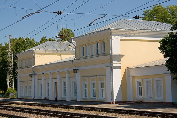 Железнодорожная станция г.Плавск