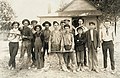 Baseball team composed mostly of child laborers from a glassmaking factory. Indiana, August 1908.