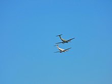 Two Beech SuperKing Air B200T aircraft