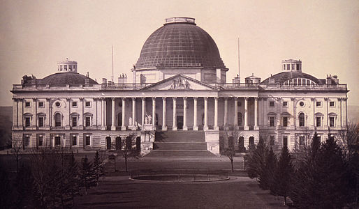 United States Capitol, by John Plumbe (edited by Durova)