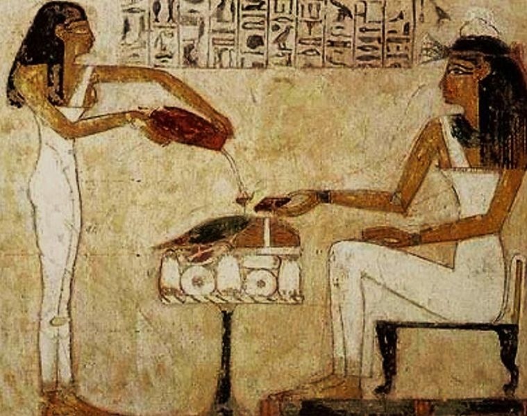 File:Egyptian-woman-painting Beer.jpg