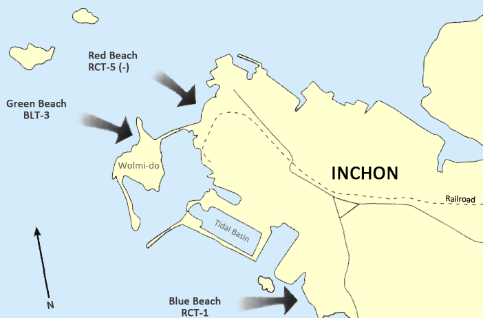 Archivo:Inchon landing map (en).svg