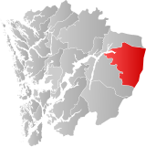 Eidfjord within Hordaland