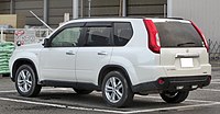 Nissan X-Trail (Japan; facelift) (Rear view)