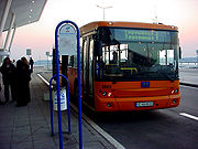 Bus Number 84 at Sofia Airport