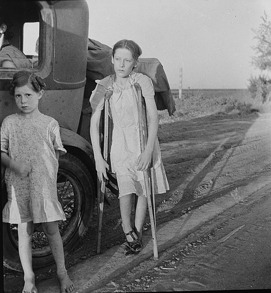 Файл:OklahomaChildrenCrutches1935Lange.jpg