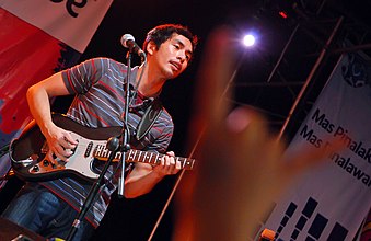 Rico Blanco, the chief composer and lyricist of the band; He was the band's keyboardist/guitarist by the time the debut album was released, he later became the band's full-time guitarist when Perf de Castro left a year after their debut album was released & later became the band's frontman after Bamboo's departure in 1998.