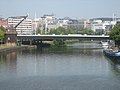 The Wilhelm-Heinrich-Bridge with a reconstructed river crane