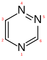 1,4,5-Triazina (incorrecto)