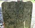 Gravestone of James McEwen of Ballymaccreely