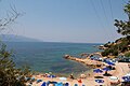 Beach in Vlorë, Albania.