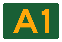 Alphanumeric route (used in NT, QLD, SA, VIC and partly NSW)