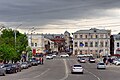 Street traffic in Astrakhan