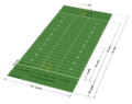 Image 20Diagram of a Canadian football field (from Canadian football)