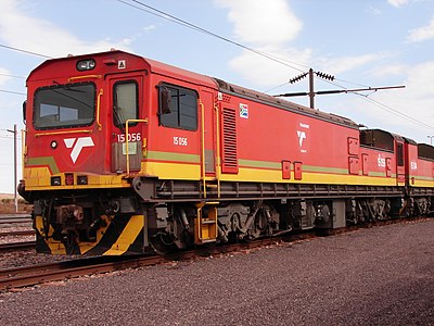 No. 15-056 in the Erts Yard near Kathu, Northern Cape, 5 October 2015