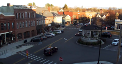 Water Street in downtown Exeter