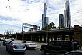 Viewed from Flinders Street itself, looking east.