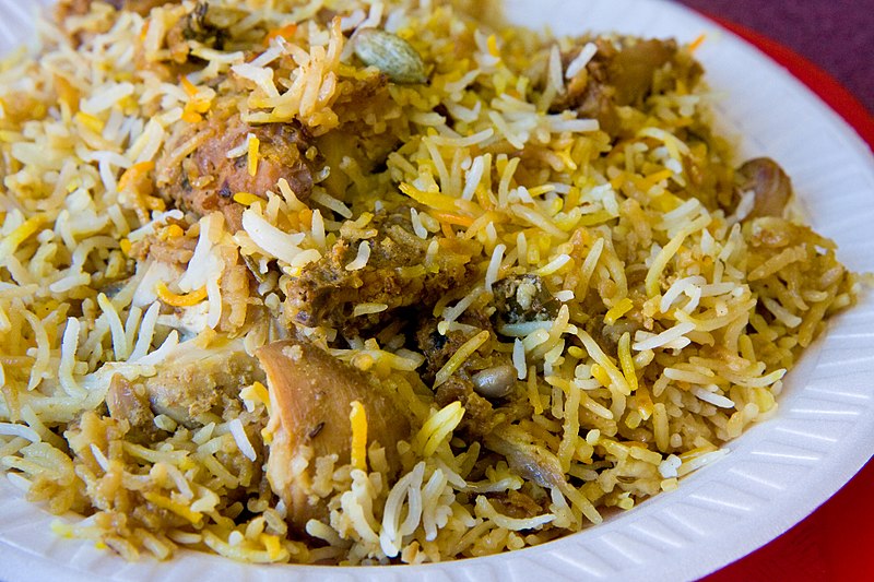 File:Hyderabadi Chicken Biryani.jpg