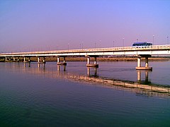 Jhelum River at Jhelum City, 2005