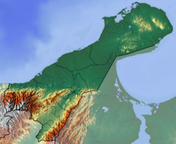 Castilletes Formation is located in La Guajira Department