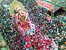 Lalbaug Ganesh idol immersion procession