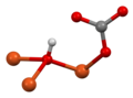 Coordination environment of hydroxide 1