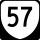 State Route 57 Alternate marker