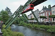 A train in Wuppertal in 2010