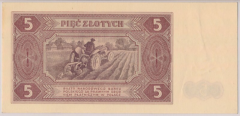 File:5 złotych 1948 rewers.jpg