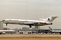 Boeing 727-264 Adv. de Mexicana (XA-HOV) aterrizando en el Aeropuerto Internacional de Los Ángeles.