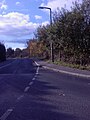 Photo showing road leading into Elsecar Village.