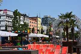 Spielbudenplatz at Reeperbahn