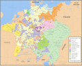 An historic map example featuring the Holy Roman Empire.