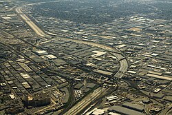 Aerial view of Vernon