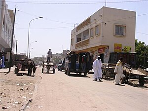 Street scene in Thiaroye