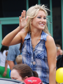 Whitney Duncan at the 2010 CMA Music Festival