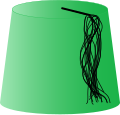 Green fez.svg