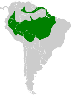 Distribución geográfica del cuellopelado.