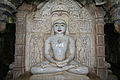 Chandraprabhu idol inside Chandraprabhu Jain Temple of Jaisalmer Fort