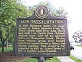 Low Dutch Station Historical Marker