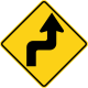 Reverse turn (left)