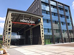 Mind Labs. This old railway workplace functions now as an hub for innovative and educational purposes.