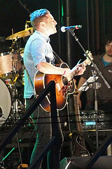 Tim Hughes performing at the Big Church Day Out Festival at Wiston, West Sussex in 2016