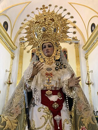 Virgen de Monte-Sión, Patrona y Alcaldesa Perpetua de Lucainena de las Torres.