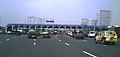 The Balintawak Toll Barrier of the North Luzon Expressway located in Caloocan City, Philippines.