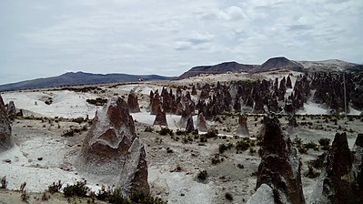 Bosque de piedras de pampachiri.