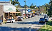 Main street of Burringbar, June 2024