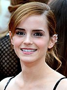 A photograph of Emma Watson