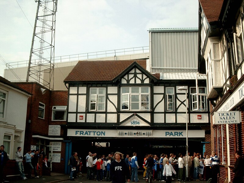 File:Fratton Park entrance.jpg