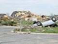 Residential damage in Gallatin, Tennessee